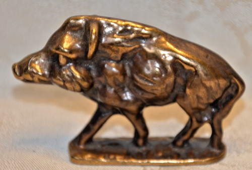 Alte kleine massive bronze - massive,