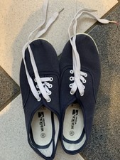 Damen Leinen Turnschuhe Gr.38