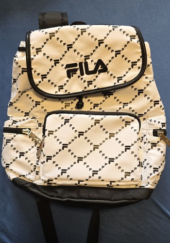 Fila rucksack weiß schwarz - weiß,