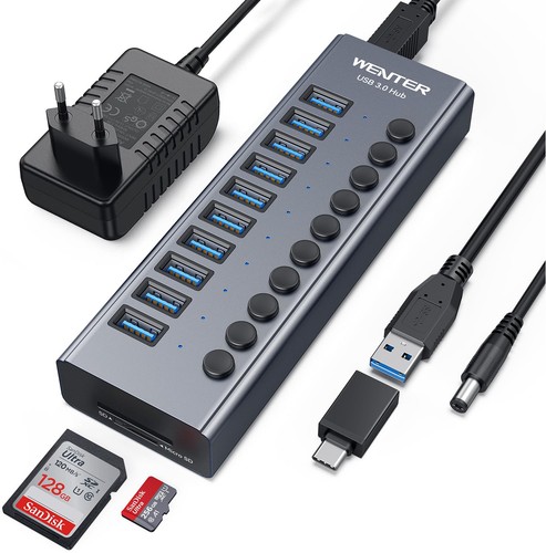 Usb hub ports 36w - 10,
