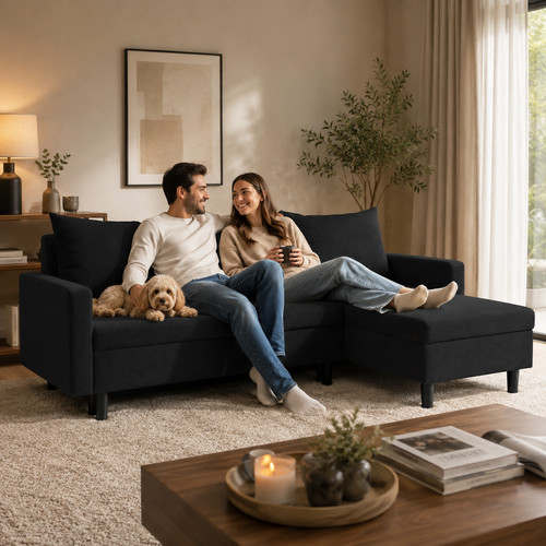 Graphit ecksofa form - graphit,