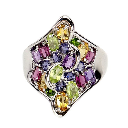 925 sterlingsilber ring oval - sterlingsilber,