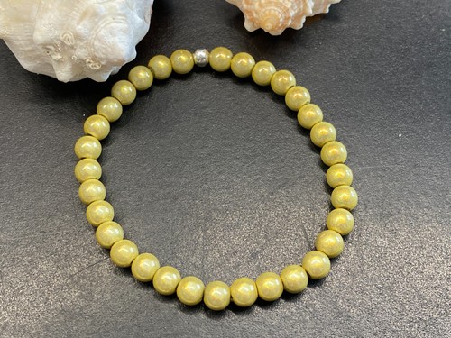 1st armband 6mm miracle beads - armband,