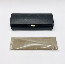 Boss Brillenetuis in schwarz
