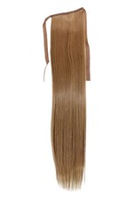 Haarteil ZOPF Blond glatt 45cm YZF-TS18-22 Band Haar Klammer Haarverlängerung