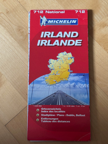 Michelin national 712 irland - national,