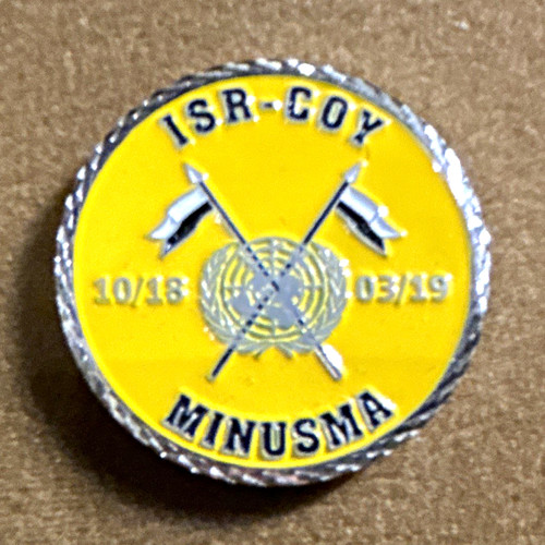 Bundeswehr coin minusma - bundeswehr,