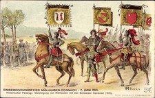 Künstler Ak Becker, Dornach