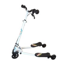 AOODIL Swing Wiggle Scooter für Kinder von 3 bis 8 Jahren, faltbarer Roller