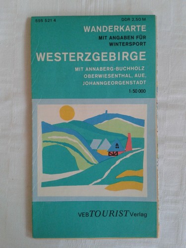Wanderkarte der ddr 50 - ddr,, 1:50.000