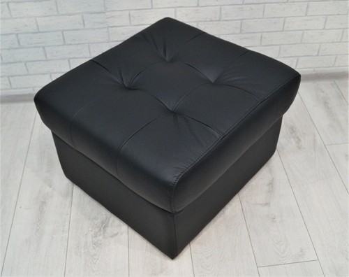 Schwarz echt leder hocker pik - hocker,