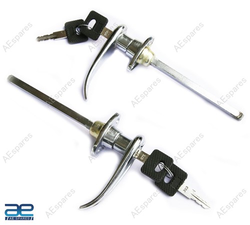 Rgriffhebel set chrom - t�rgriffhebel,