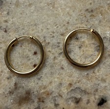 Ohrringe, Creolen Gg 333, 18