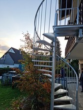 Spindeltreppe außen meter - außen,