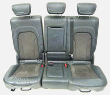 Original Audi Q5 8R S-Line Leder Alcantara Rücksitze Rücksitzbank Umklappbar
