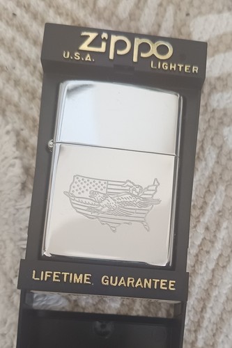 Original zippo usa eagle - original,