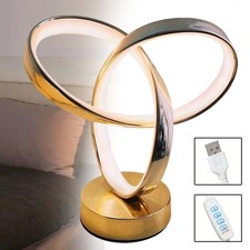 LED Spiral Tischlampe