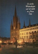 AK, WEIHNACHTEN, WIESBADEN