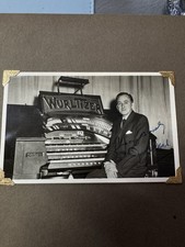 Vintage Theaterorgel Autogramm