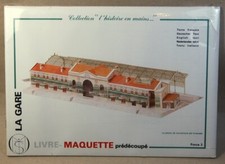 Gallimard Jeunesse - La Gare - französischer Bahnhof von 1870 - 1:200 Spur Z