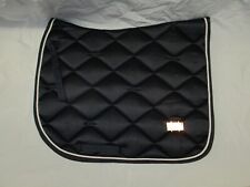 Schabracke F/S 21 Covalliero Sattelunterlage Dressur Warmblut L9 dunkelblau/weiß