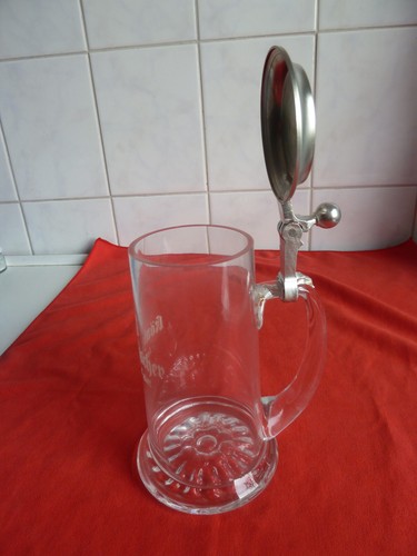 Bierseidel aus glas - glas, bierkrug