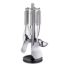 WMF Profi Plus Küchenhelfer-Set 7-teilig mit Ständer zur Aufbewahrung