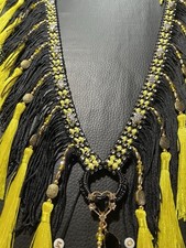 Araber Showhalfter-Brust Schmuck Ohne Halfter,Pferdeschmuck,Neon gelb , Pferd