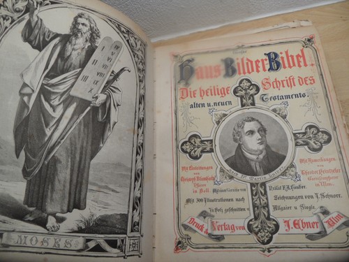 Altes buch große haus - altes,