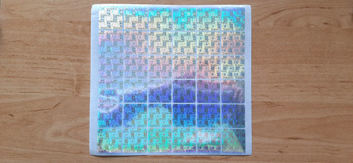 Hologramm siegel aufkleber - 36,