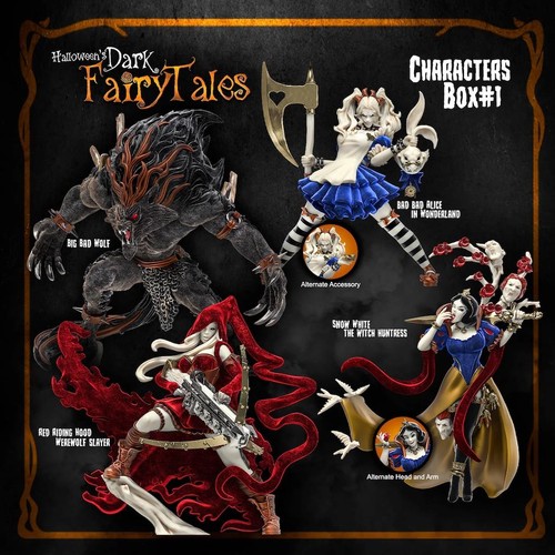 Raging heroes dark fairy tales - dark,