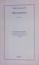 Alles umsonst : Roman