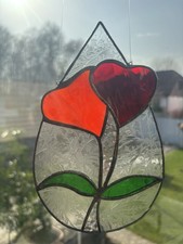 Tiffany glas herz muttertag - tiffany, glas,