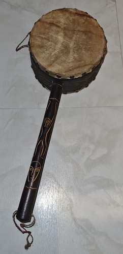 Alte holz handtrommel - alte, papa