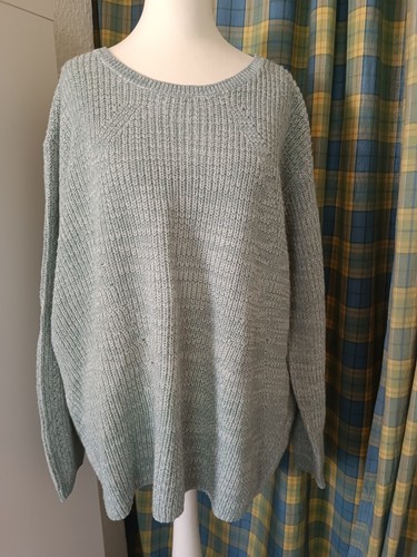 Damen pullover strick - strick, blau