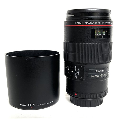 Canon macro objektiv lens - macro,