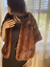 Vintage Damen Nerz Pelz Cape