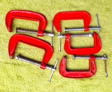 C-Zwingen,     Klemmzwingen Set     2,5";  3";  3,5"    -  5 St.