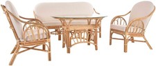Set/4 Sitzgruppe Wintergarten