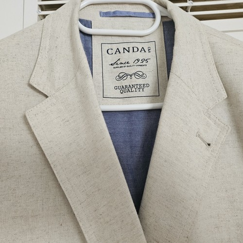 Leinen sakko jackett beige - jackett, mit