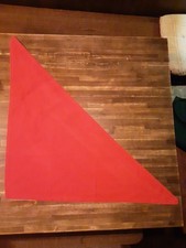 Halstuch Dreieckstuch Kochtuch ca. 105x50 cm Rot Robusta