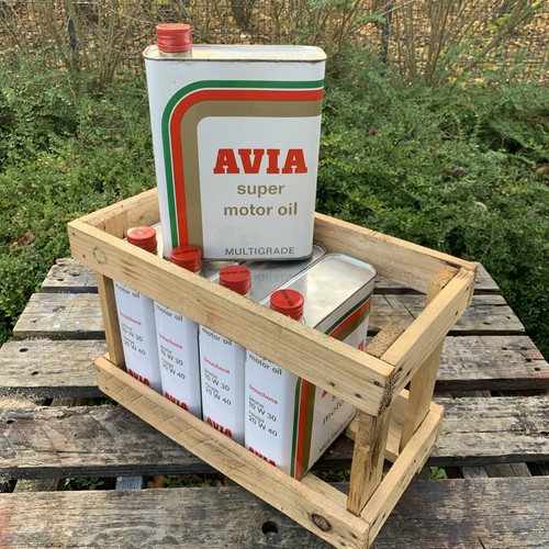 Avia motor oil öldose 60er - 5x,