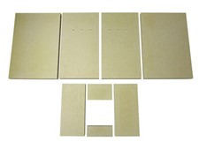 Feuerraumauskleidung Belt Aqua Panorama Brennraum Steine Ersatzteil für Oranier