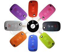 Smart fourfour fortwo 453 3Tasten Klapp Schlüssel Silikon Hülle in 8 Farben 