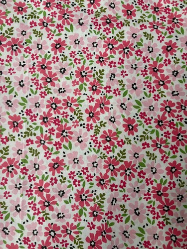 Baumwollstoff streublumen - baumwollstoff,