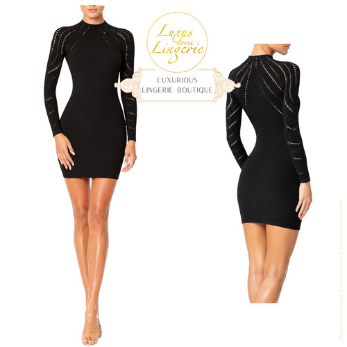 Holes effect dress - effect, wolford