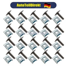 40 Radkasten Radhausschale Schrauben Blechmutter für Audi VW Seat Porsche