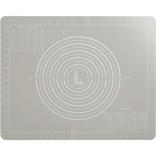 Silikonmatte 50x40cm grau - xl,