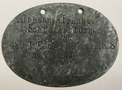 Erkennungsmarke ekm landwehr - ekm,