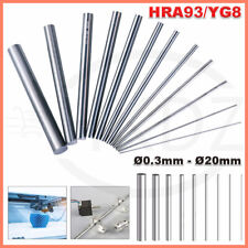 Solid Hartmetall Tungsten Wolframstab Stab Stange Rundstab Ø0,3-20mm Länge 100mm